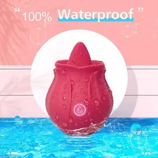 Rose Toys Vibrator for Women, Clitoral Nipple Tongue Licking Vibrating Toy One-Button Control 9 Lick-Vibrating Stimulator G-spot Rose Toys Vibrator for Women, Clitoral Nipple Tongue Licking Vibrating Toy One-Button Control 9 Lick-Vibrating Stimulator G-spot