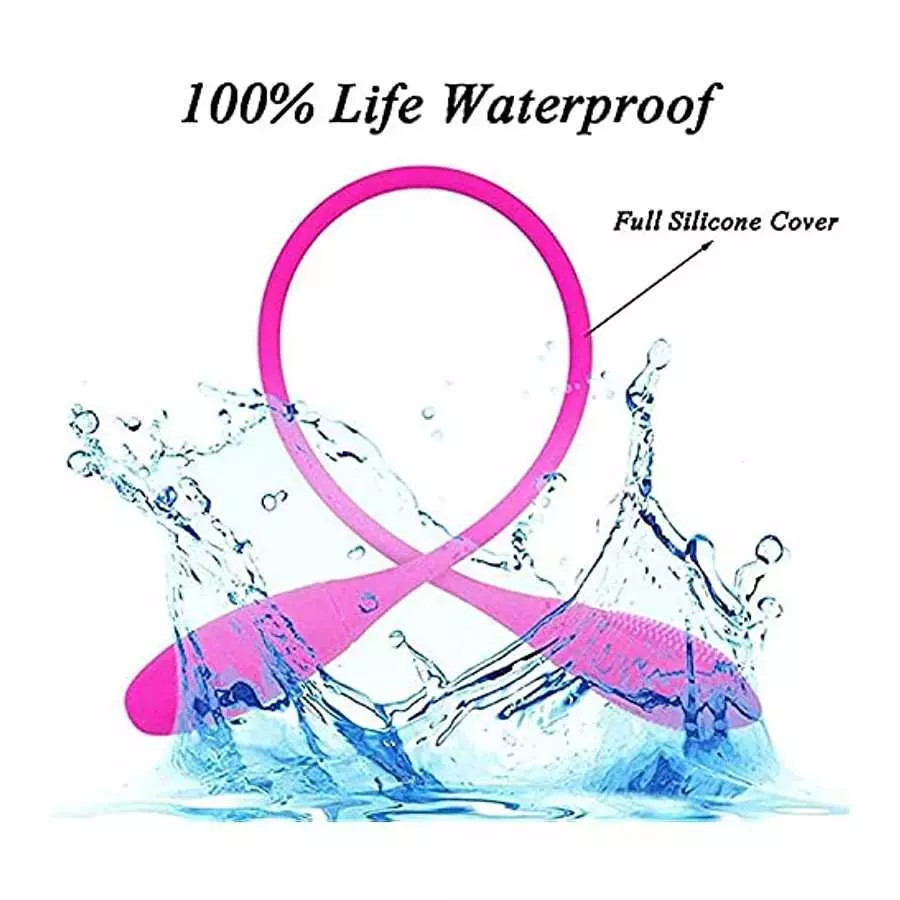 2 in 1 G-spot Vaginal Vibrator Anal Sex Anal Dildo Vibrator Adult Sex Toy with 7 Vibration Modes for Women Silicone Dual Headed 