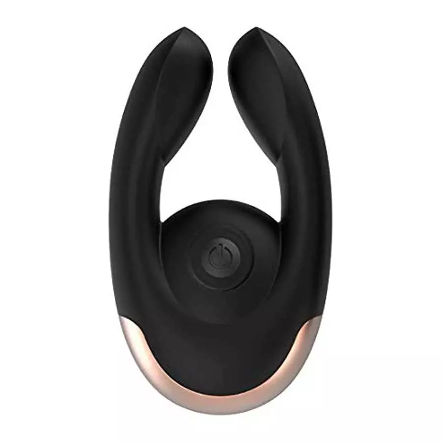 Shots Toys Elegance Dual Motor Clitoral Stimulator Fancy, Black