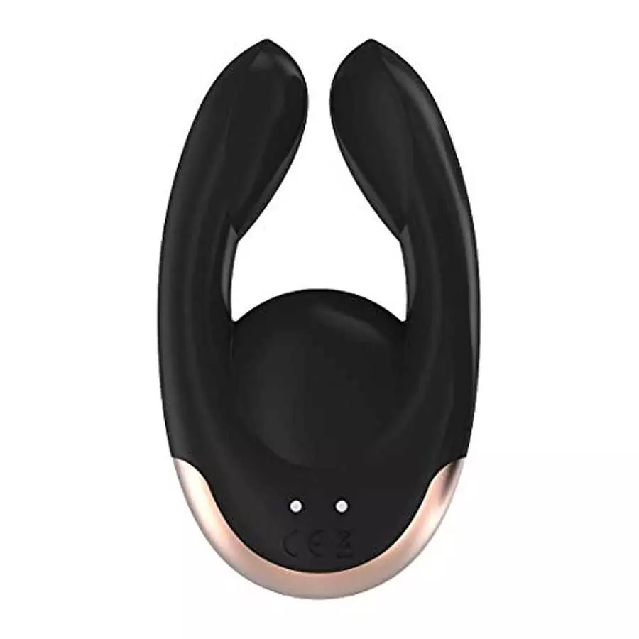 Shots Toys Elegance Dual Motor Clitoral Stimulator Fancy, Black