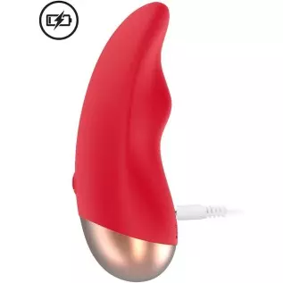 Shots Toys Elegance Clitoral Stimulator Chic, Red Shots Toys Elegance Clitoral Stimulator Chic, Red