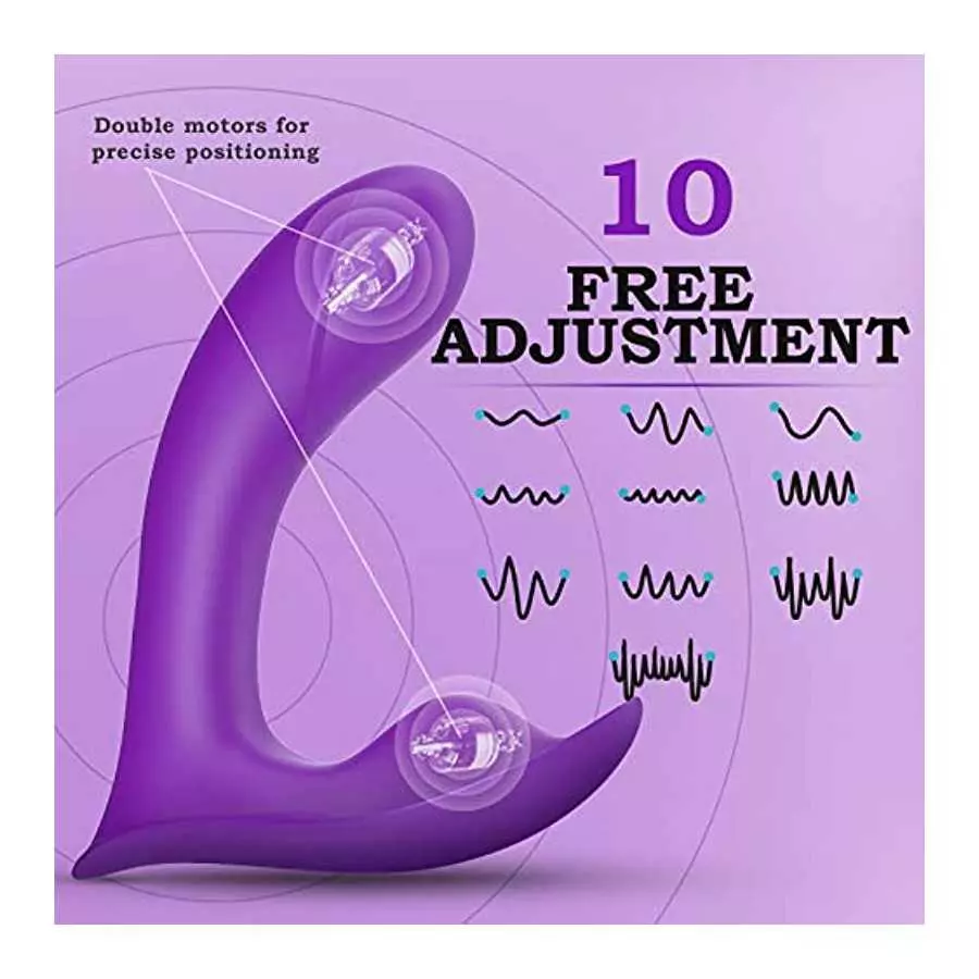 Toys for Womens Sex Pleasure, Wearable Panty Vibrator Sex Toy with 10 Vibration Modes, Remote Control Adult Sex Toys Women Sex, 