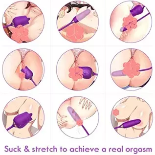 Rose Toy for Women -Rose Sex Toy with Tongue Licking Vibrator for Women G spot Nipple Stimulation, Rechargeable Vibrating Machin Rose Toy for Women -Rose Sex Toy with Tongue Licking Vibrator for Women G spot Nipple Stimulation, Rechargeable Vibrating Machin