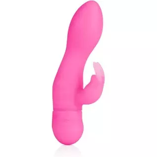 CalExotics Silicone One Touch Jack Rabbit – 10 Function Waterproof Vibrator - Adult Sex Toys for Couples - Clitoral G Spot Massa