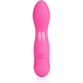 CalExotics Silicone One Touch Jack Rabbit – 10 Function Waterproof Vibrator - Adult Sex Toys for Couples - Clitoral G Spot Massa