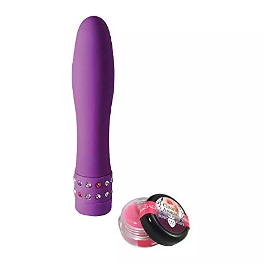 Bijoix De Cli Vibrator Bling Bullet with Clitoral Arousal Cream, Purple, 0.8 Ounce Bijoix De Cli Vibrator Bling Bullet with Clitoral Arousal Cream, Purple, 0.8 Ounce