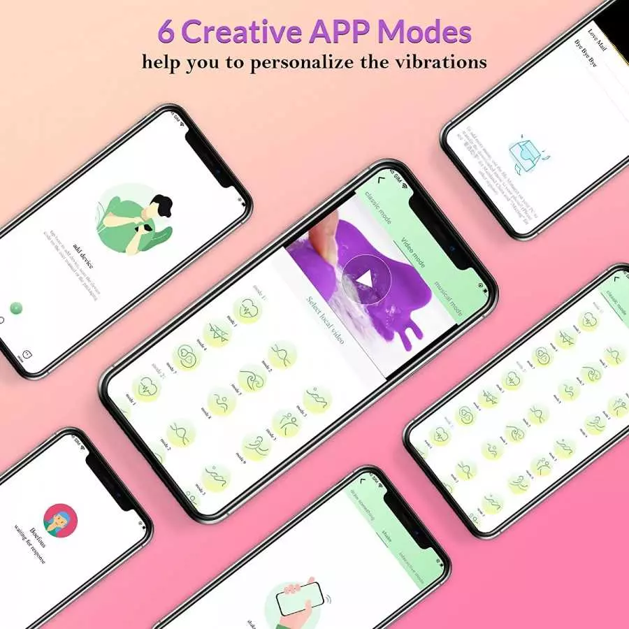 Dual-Action G Spot Vibrator - Boefous Bonnie, Clitoralis Stimulator with Flapping & Vibrating Motion, Remote Control, Butterfly