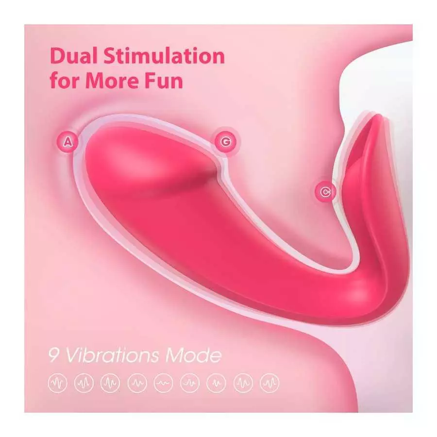Sex Toys for Women Dildo Vibrator - Wearable Adult Toys Remote Control Clitoral G Spot Vibrators with 9 Modes, Silicone Vibratin