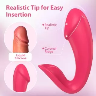 Sex Toys for Women Dildo Vibrator - Wearable Adult Toys Remote Control Clitoral G Spot Vibrators with 9 Modes, Silicone Vibratin
