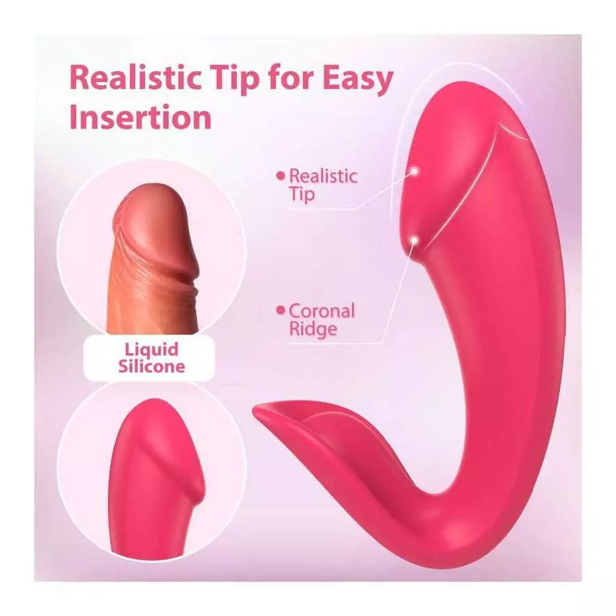 Sex Toys for Women Dildo Vibrator - Wearable Adult Toys Remote Control Clitoral G Spot Vibrators with 9 Modes, Silicone Vibratin