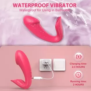 Sex Toys for Women Dildo Vibrator - Wearable Adult Toys Remote Control Clitoral G Spot Vibrators with 9 Modes, Silicone Vibratin