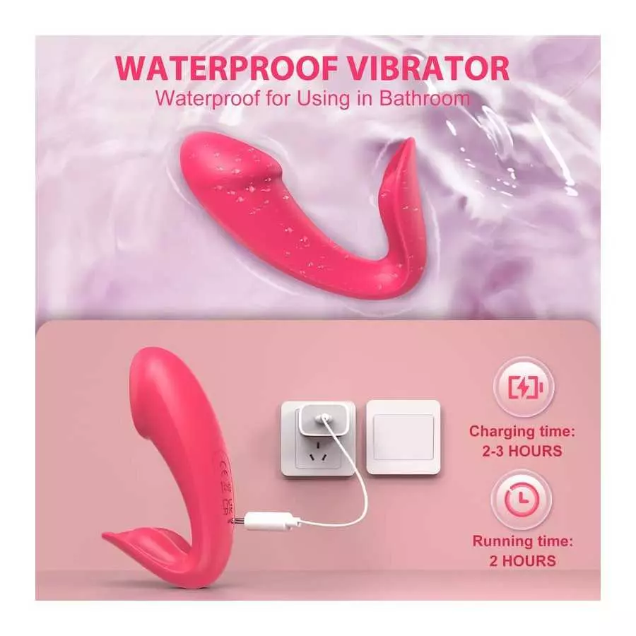 Sex Toys for Women Dildo Vibrator - Wearable Adult Toys Remote Control Clitoral G Spot Vibrators with 9 Modes, Silicone Vibratin