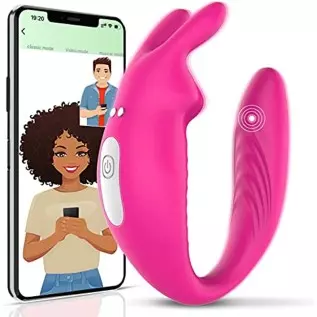 App Remote Control Wearable Clitoral G Spot Vibrator for Women, Panty Couples Vibrator with 12 Vibrations, Dual Vibrating G-spot