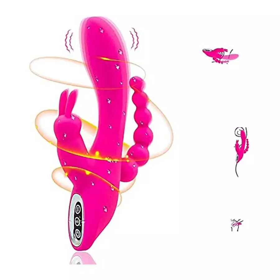 8.6" Thrusting Dildo Vibrator with Vibrating and Heating, Realistic Telescopic Penis for G-spot Stimulation, Wireless Automatic 