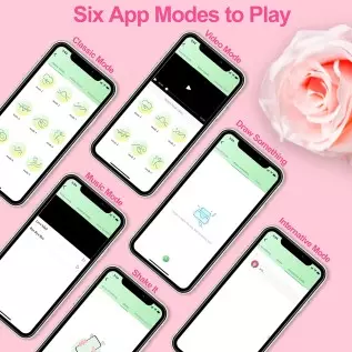 App Remote Control Wearable Panty Clitoral Vibrators, G Spot Butterfly Vibrators with 9 Vibration Massager, Waterproof Magnetic App Remote Control Wearable Panty Clitoral Vibrators, G Spot Butterfly Vibrators with 9 Vibration Massager, Waterproof Magnetic