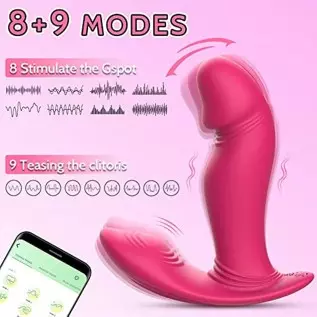 Vibrating & Wiggling Wearable Clitoral G Spot Vibrator for Women, Banenu APP Remote Control Perfect-Fit Butterfly Panty Vibrator Vibrating & Wiggling Wearable Clitoral G Spot Vibrator for Women, Banenu APP Remote Control Perfect-Fit Butterfly Panty Vibrator