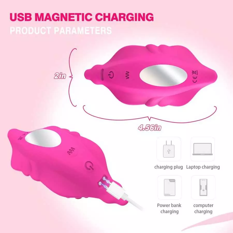 Wearable Panty Vibrator with App & Remote Control Vibrating Eggs,Rechargeable Butterfly Vibrators Clitorals Stimulator Vibrating