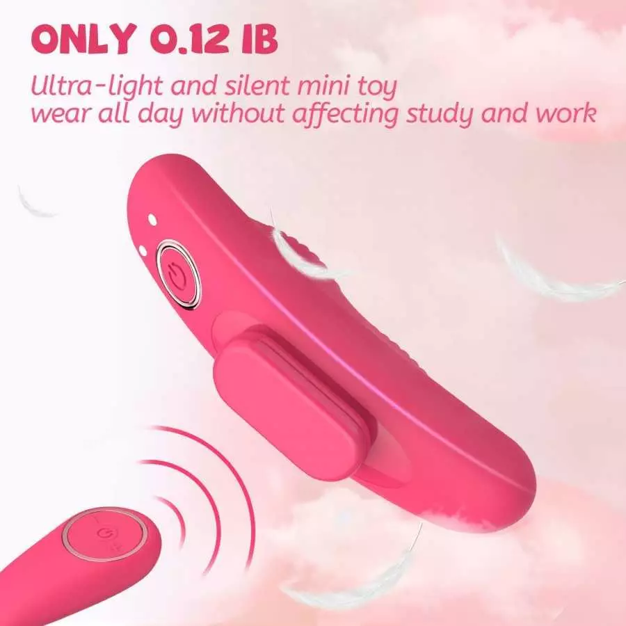 Remote Control Vibrator for Panties with Magnetic Clip, Sex Toys Butterfly Vibrators for Women with 10 Vibration Modes, Waterpro