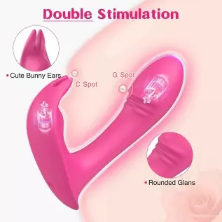 Wearable Panty Vibrator App Remote Control Butterfly Vibrator,Vibrating Panties Rechargeable Rabbit Vibrator with 9 Vibrations S Wearable Panty Vibrator App Remote Control Butterfly Vibrator,Vibrating Panties Rechargeable Rabbit Vibrator with 9 Vibrations S