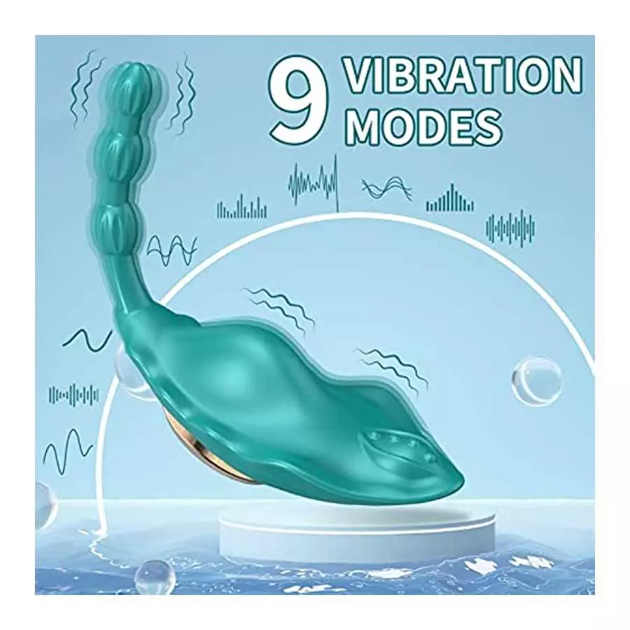 Wearable Clitoral Vibrator Sex Toys for Women, APP Control Invisible Quiet Butterfly Panty Vibrator Sex Stimulator with Magnetic