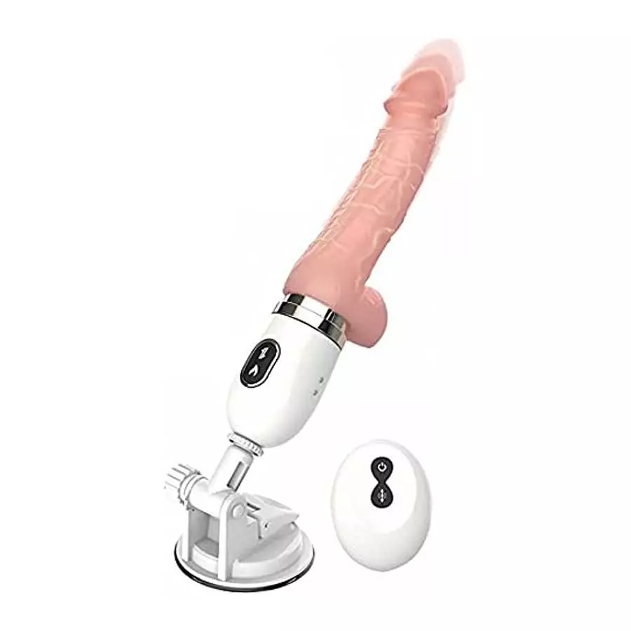 Thrusting Dildo Vibrator Sex Toy for Women, Realistic Vibrating Dildo Thruster Throat Trainer, Silicone Suction Cup Dildo for Me Thrusting Dildo Vibrator Sex Toy for Women, Realistic Vibrating Dildo Thruster Throat Trainer, Silicone Suction Cup Dildo for Me
