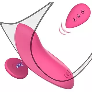 Wearable Panty Vibrator Clitoris and G-Spot Stimulator Mini Vibrating Eggs with Wireless Remote Control 10 Vibration Patterns Si
