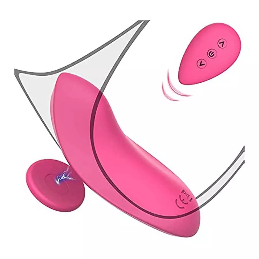 Wearable Panty Vibrator Clitoris and G-Spot Stimulator Mini Vibrating Eggs with Wireless Remote Control 10 Vibration Patterns Si Wearable Panty Vibrator Clitoris and G-Spot Stimulator Mini Vibrating Eggs with Wireless Remote Control 10 Vibration Patterns Si