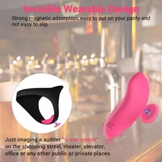 Wearable Panty Vibrator Clitoris and G-Spot Stimulator Mini Vibrating Eggs with Wireless Remote Control 10 Vibration Patterns Si Wearable Panty Vibrator Clitoris and G-Spot Stimulator Mini Vibrating Eggs with Wireless Remote Control 10 Vibration Patterns Si
