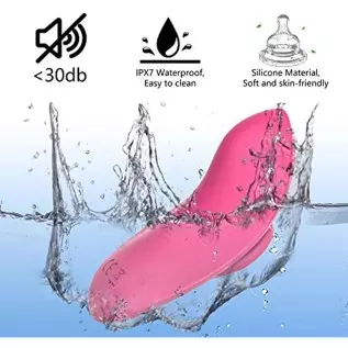 Wearable Panty Vibrator Clitoris and G-Spot Stimulator Mini Vibrating Eggs with Wireless Remote Control 10 Vibration Patterns Si Wearable Panty Vibrator Clitoris and G-Spot Stimulator Mini Vibrating Eggs with Wireless Remote Control 10 Vibration Patterns Si
