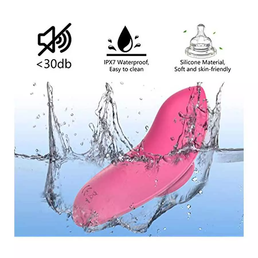 Wearable Panty Vibrator Clitoris and G-Spot Stimulator Mini Vibrating Eggs with Wireless Remote Control 10 Vibration Patterns Si