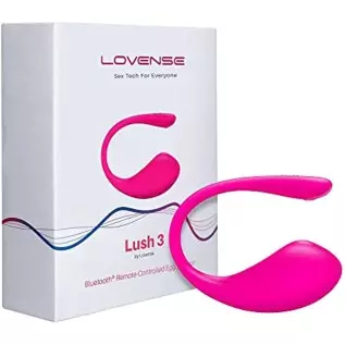 LOVENSE Wearable Lush 3.0 Couples Vibrator Bluetooth Massager Adult Toys for Women