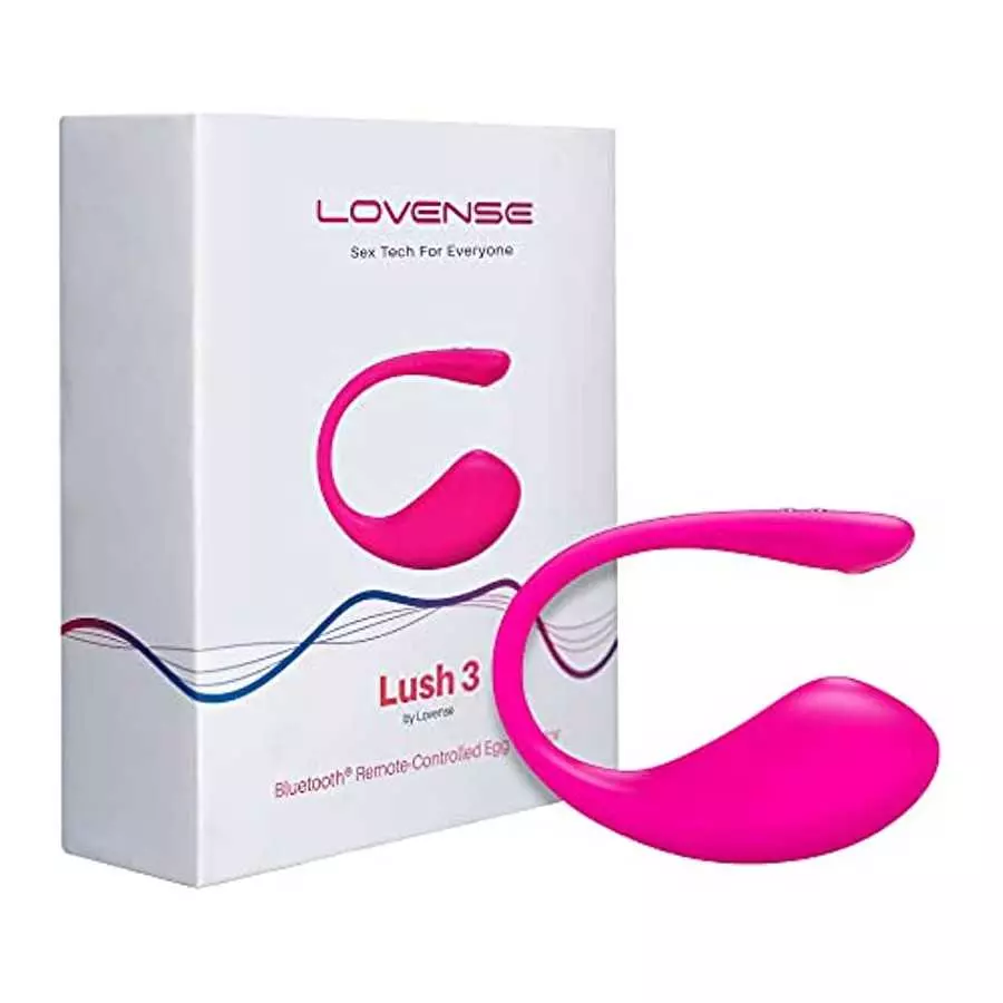 LOVENSE Wearable Lush 3.0 Couples Vibrator Bluetooth Massager Adult Toys for Women LOVENSE Wearable Lush 3.0 Couples Vibrator Bluetooth Massager Adult Toys for Women