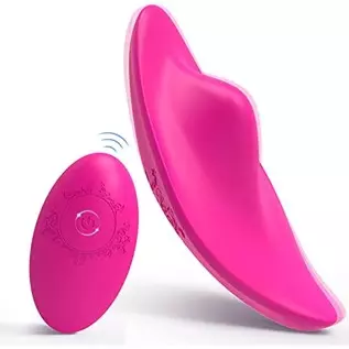 Wearable Panty Clitoral Butterfly Vibrator with Remote Control, Rechargeable Waterproof Panties Vibrator for Women Couples