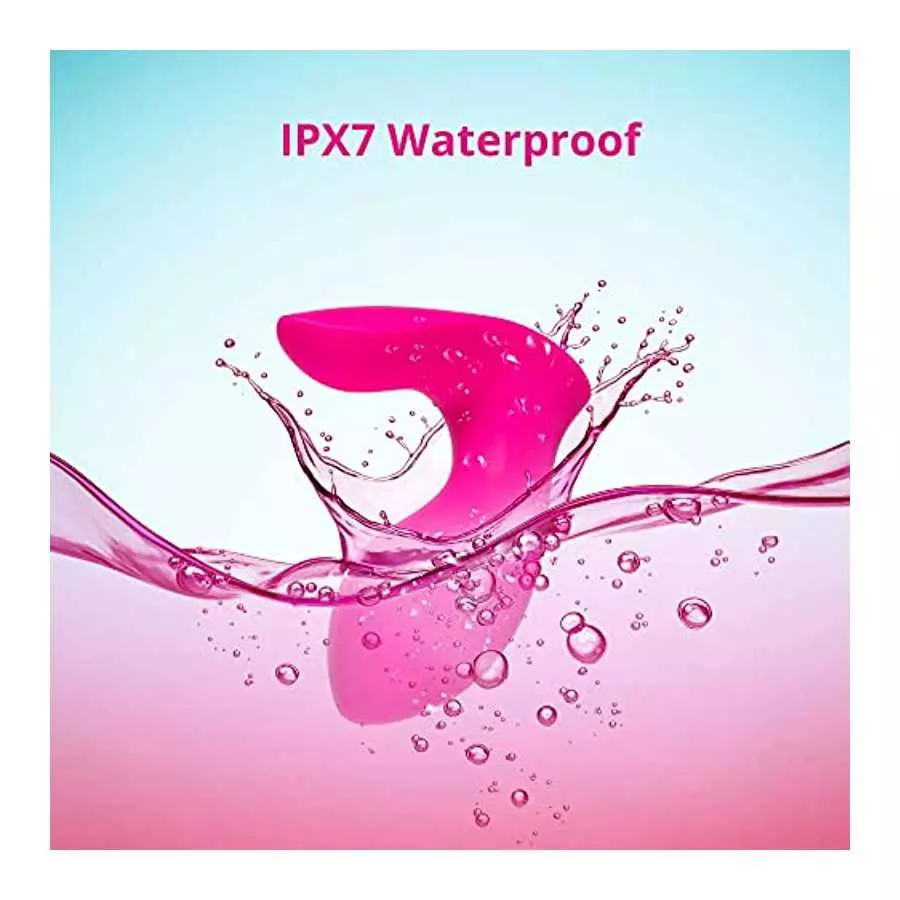 LOVENSE Flexer Wearable Panty Vibrator, App Remote Control Butterfly Vibrator for Women Pleasure, Rechargeable Clitoral G Spot S