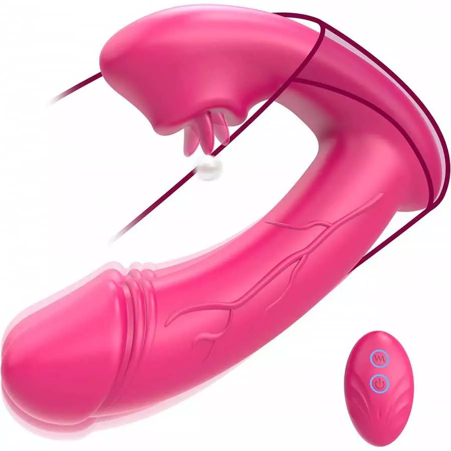 LLMIL G Spot Clitoral Vibrator for Women Remote Control 3 Licking Modes Wearable Vibrator, Butterfly Vibrator with Rose Sex Vagi LLMIL G Spot Clitoral Vibrator for Women Remote Control 3 Licking Modes Wearable Vibrator, Butterfly Vibrator with Rose Sex Vagi