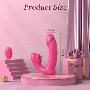 LLMIL G Spot Clitoral Vibrator for Women Remote Control 3 Licking Modes Wearable Vibrator, Butterfly Vibrator with Rose Sex Vagi LLMIL G Spot Clitoral Vibrator for Women Remote Control 3 Licking Modes Wearable Vibrator, Butterfly Vibrator with Rose Sex Vagi