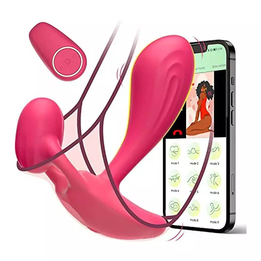 Wearable Adult Sex Toys for Women, App&Remote Control Vibrator for Women,Sex Toy for Couples G Spot Vibrators Dildo with 9 Vibra Wearable Adult Sex Toys for Women, App&Remote Control Vibrator for Women,Sex Toy for Couples G Spot Vibrators Dildo with 9 Vibra