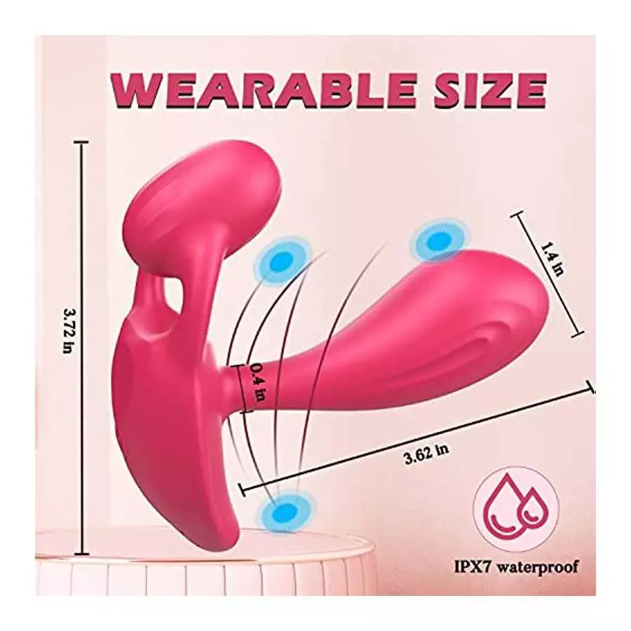 Wearable Adult Sex Toys for Women, App＆Remote Control Vibrator for Women，Sex Toy for Couples G Spot Vibrators Dildo with 9 Vibra