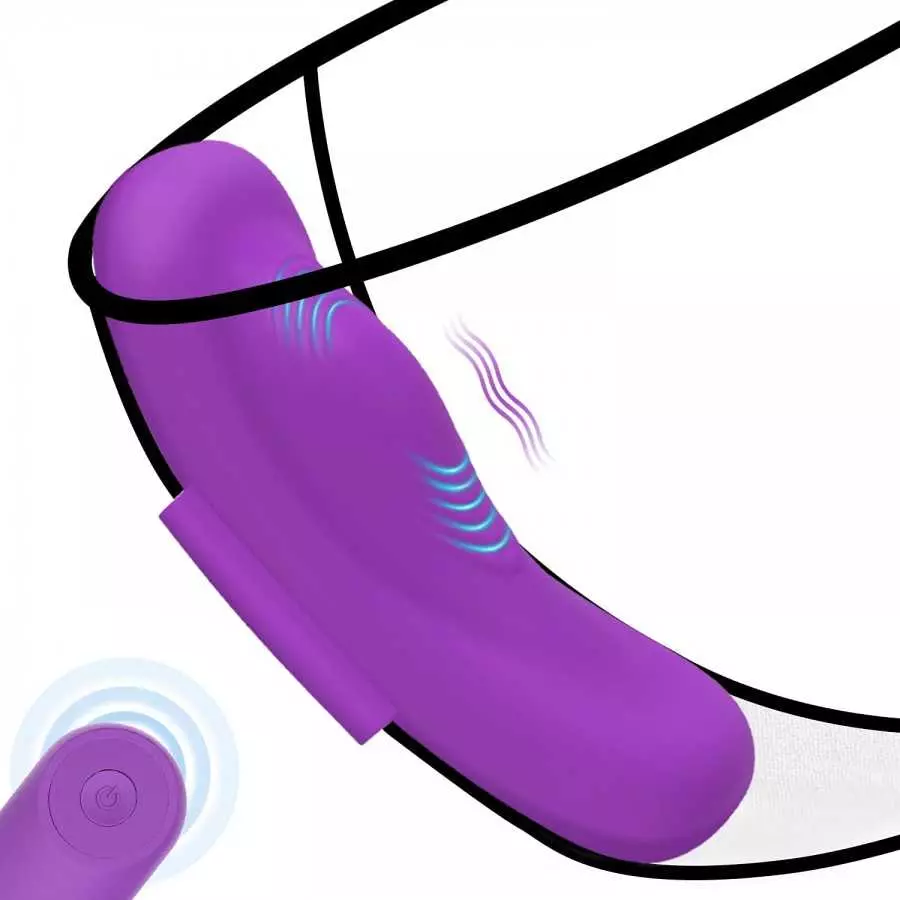 Wearable Vibrator with Magnetic Wings - SEXY SLAVE Daniel Tiny Remote Control Vibrating Panties, 10X Rechargeable Quiet Clitoral Wearable Vibrator with Magnetic Wings - SEXY SLAVE Daniel Tiny Remote Control Vibrating Panties, 10X Rechargeable Quiet Clitoral