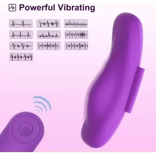 Wearable Vibrator with Magnetic Wings - SEXY SLAVE Daniel Tiny Remote Control Vibrating Panties, 10X Rechargeable Quiet Clitoral Wearable Vibrator with Magnetic Wings - SEXY SLAVE Daniel Tiny Remote Control Vibrating Panties, 10X Rechargeable Quiet Clitoral