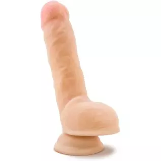 Blush Au Naturel 7 Inch Realistic Sensa Feel Dual Density Flexi Shaft Dildo - Easy to Clean Fragrance Free Suction Cup Harness C Blush Au Naturel 7 Inch Realistic Sensa Feel Dual Density Flexi Shaft Dildo - Easy to Clean Fragrance Free Suction Cup Harness C