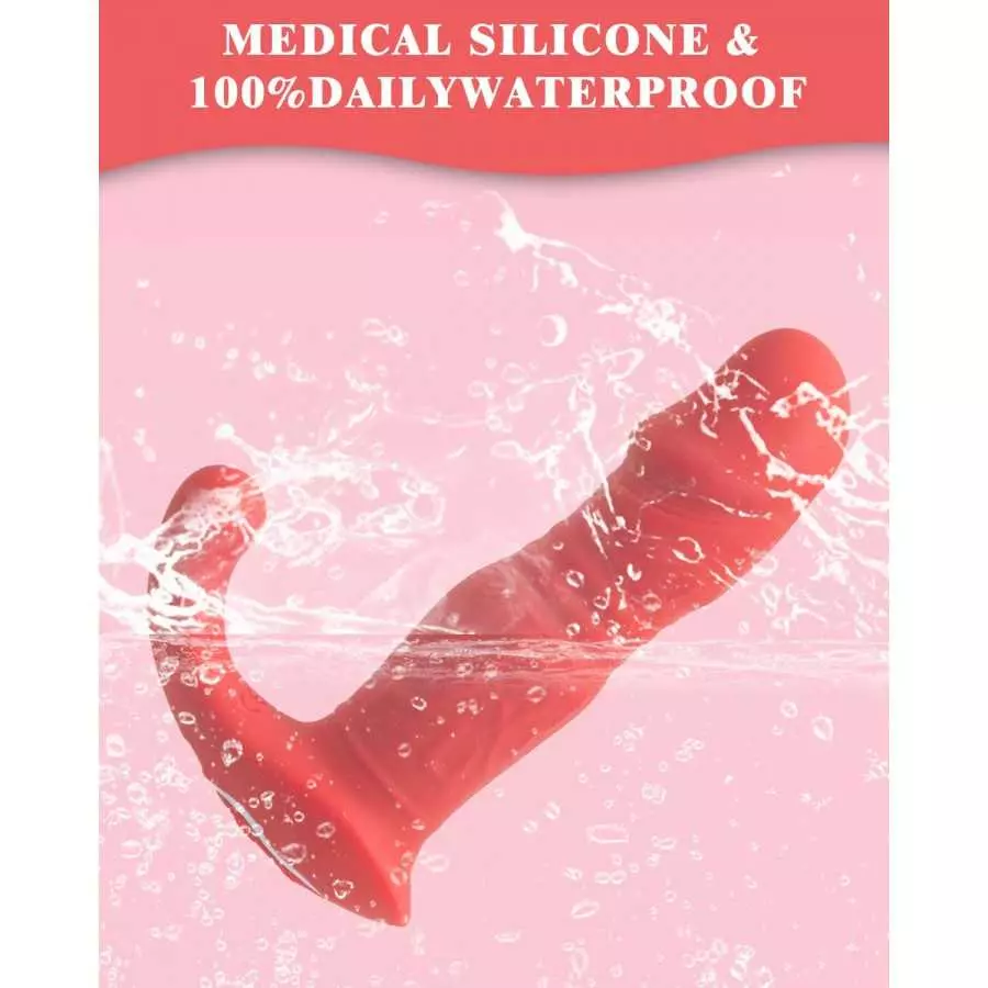 Wearable Vibrator, Onismo Panty Vibrators for Women Clitoral G Spot Vibration Clit Massager with 7 Vibrating & 3 Thrusting Modes