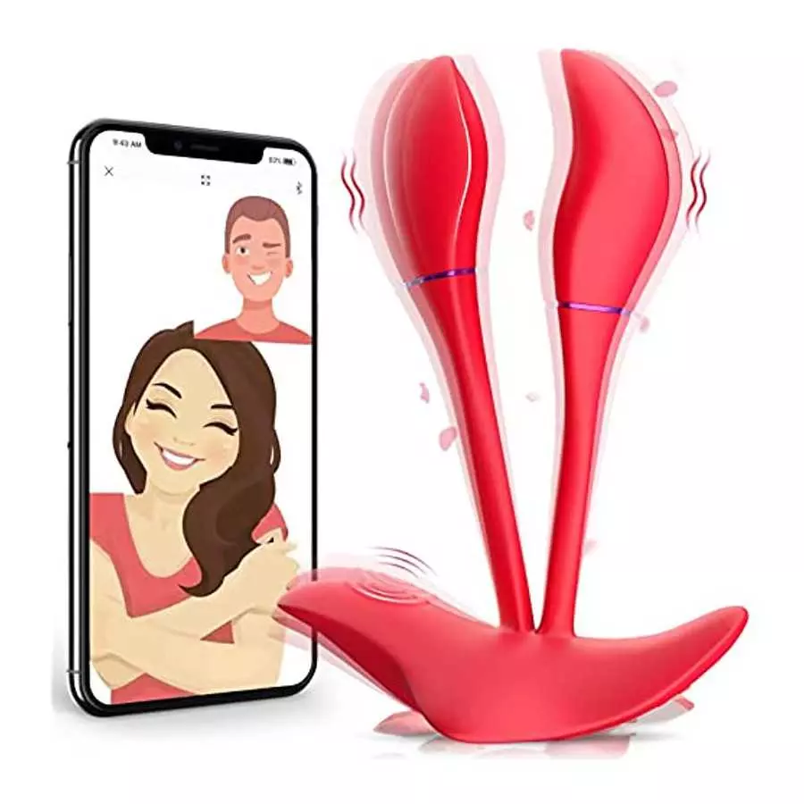 Rose Sex Toys for Women App Controlled Wearable Panty Vibrators Pistil Vibrating Panties Adult Toys, G Spot Butterfly Vibrator C Rose Sex Toys for Women App Controlled Wearable Panty Vibrators Pistil Vibrating Panties Adult Toys, G Spot Butterfly Vibrator C