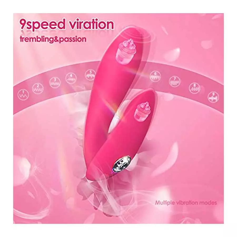Adult Sex Toys for Women Couples-Butterfly Wearable Panty Vibrator for Women Sex Toys, 9 Modes G Spot Clitoral Stimulation Dildo