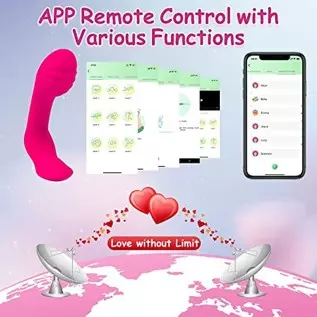FEBIA Wearable Panty Vibrator,APP Control Clitoral Stimulator with 7 Vibrating 3 Pulsating Thrusting Modes,G Spot Vibrator,Water FEBIA Wearable Panty Vibrator,APP Control Clitoral Stimulator with 7 Vibrating 3 Pulsating Thrusting Modes,G Spot Vibrator,Water