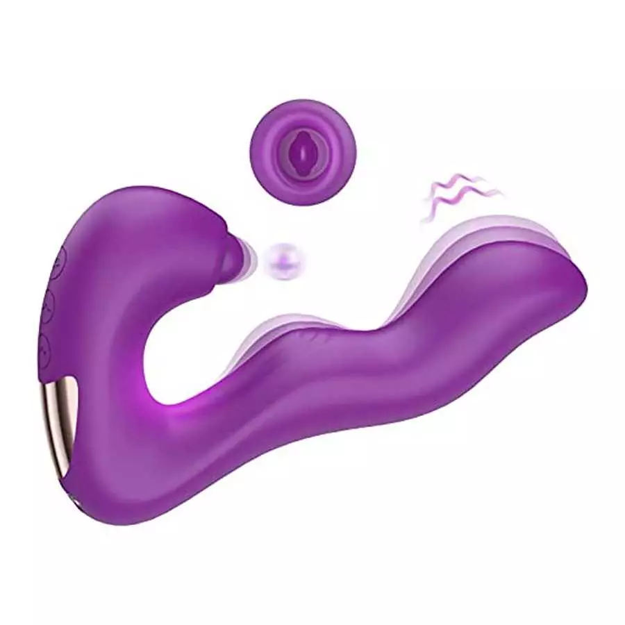Adult Sex Toys Women Sex Toy-G Spot Clitoral Vibrator Stimulator, Vibrating Dildo Wearable Panty Rose Sex Toy with Multi Tapping