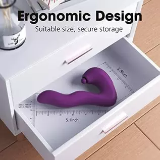 Adult Sex Toys Women Sex Toy-G Spot Clitoral Vibrator Stimulator, Vibrating Dildo Wearable Panty Rose Sex Toy with Multi Tapping