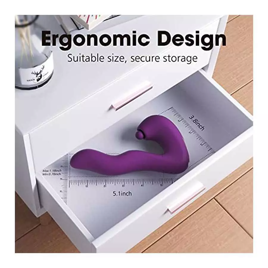 Adult Sex Toys Women Sex Toy-G Spot Clitoral Vibrator Stimulator, Vibrating Dildo Wearable Panty Rose Sex Toy with Multi Tapping