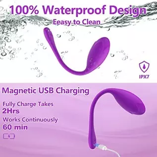 Wearable Panty Vibrator for G Spot,Clit Stimulation with App&Remote Control,Bullet Vibrator with 9 Vibrations Sex Toy for Women Wearable Panty Vibrator for G Spot,Clit Stimulation with App&Remote Control,Bullet Vibrator with 9 Vibrations Sex Toy for Women