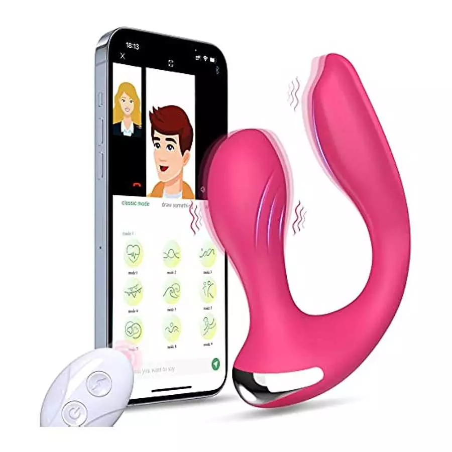 Dual Stimulation App Remote Control Wearable Panty Clitoral Vibrators Rose G Spot Butterfly Vibrator with 9+9 Strong Vibration A Dual Stimulation App Remote Control Wearable Panty Clitoral Vibrators Rose G Spot Butterfly Vibrator with 9+9 Strong Vibration A